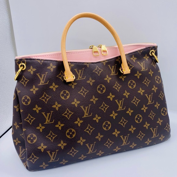 Louis Vuitton Brown and Pink Monogram Shoulder Bag - Picture 3 of 16